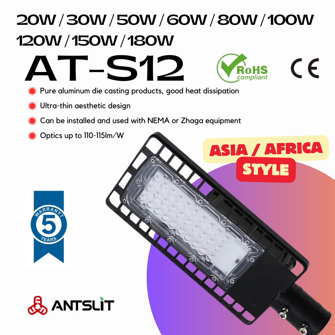 High-Efficiency 150lm/W LED Street Light with 5-Year Warranty | IP66 ...