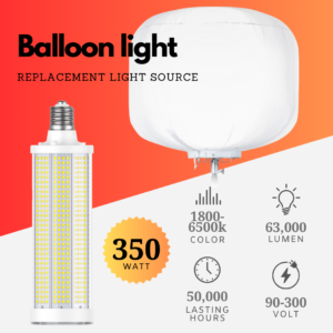 Equivalent to the brightness of a 1000W HID light 350W Cone Light Balloon Floodlight Replacement Light Source Cone Lamp LED